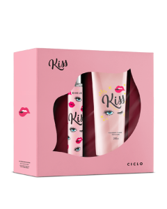 CICLO ESTOJO KISS ( DEO 30ML+ HID KISS 240ML)