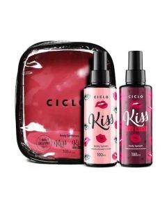 CICLO ESTOJO BODY SPLASH ( KISS+  KISS YOU MORE 100ML)